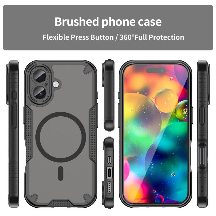 Custodia magnetica per telefono Armor Glaze MagSafe, For iPhone 18, For iPhone 18 Pro, For iPhone 18 Pro Max, For iPhone 17 Pro Max
