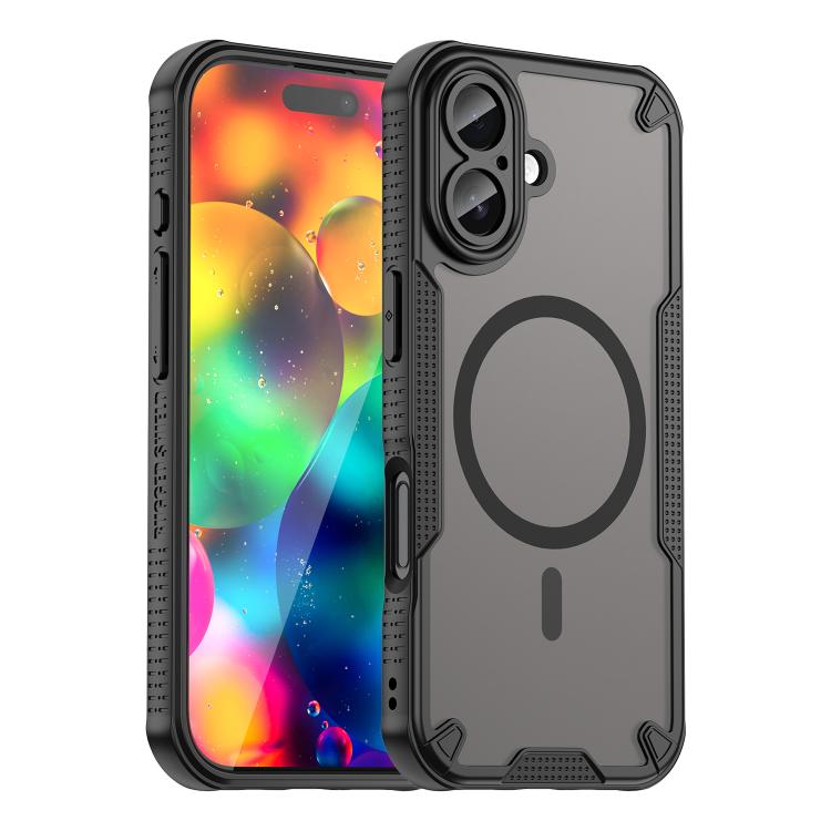 Custodia magnetica per telefono Armor Glaze MagSafe, For iPhone 18, For iPhone 18 Pro, For iPhone 18 Pro Max, For iPhone 17 Pro Max