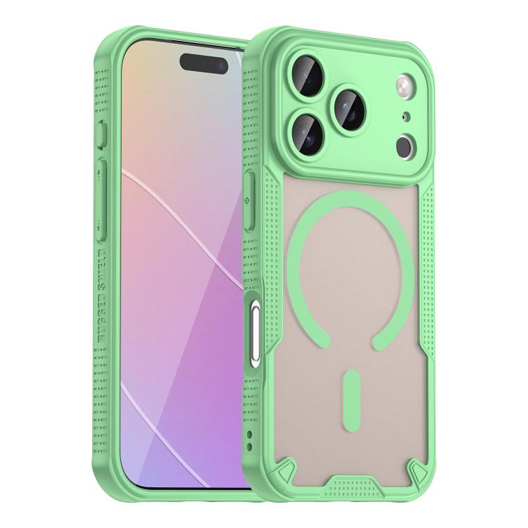 Custodia magnetica per telefono Armor Glaze MagSafe, For iPhone 18, For iPhone 18 Pro, For iPhone 18 Pro Max, For iPhone 17 Pro Max