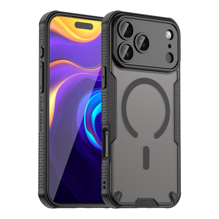 Custodia magnetica per telefono Armor Glaze MagSafe, For iPhone 18, For iPhone 18 Pro, For iPhone 18 Pro Max, For iPhone 17 Pro Max