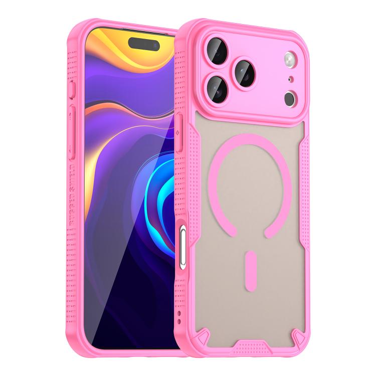 Custodia magnetica per telefono Armor Glaze MagSafe, For iPhone 18, For iPhone 18 Pro, For iPhone 18 Pro Max, For iPhone 17 Pro Max