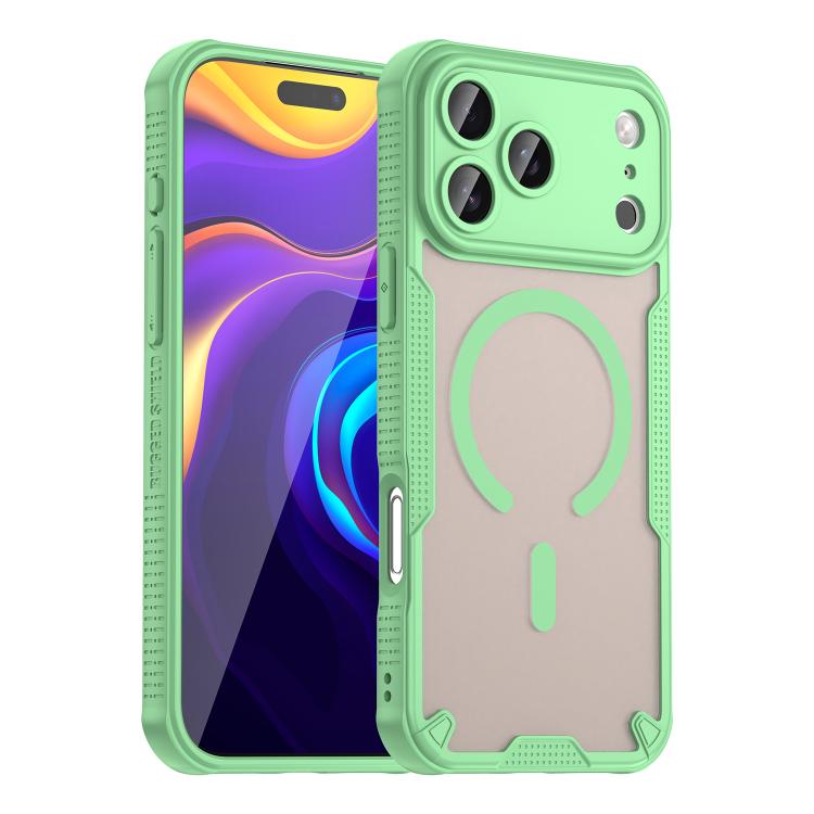 Custodia magnetica per telefono Armor Glaze MagSafe, For iPhone 18, For iPhone 18 Pro, For iPhone 18 Pro Max, For iPhone 17 Pro Max