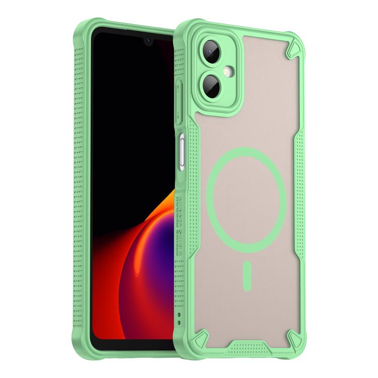 Custodia magnetica per telefono Armor Glaze MagSafe, For Samsung Galaxy A57 5G, For Samsung Galaxy A37 5G, For Samsung Galaxy A06 5G, For Samsung Galaxy A56 5G