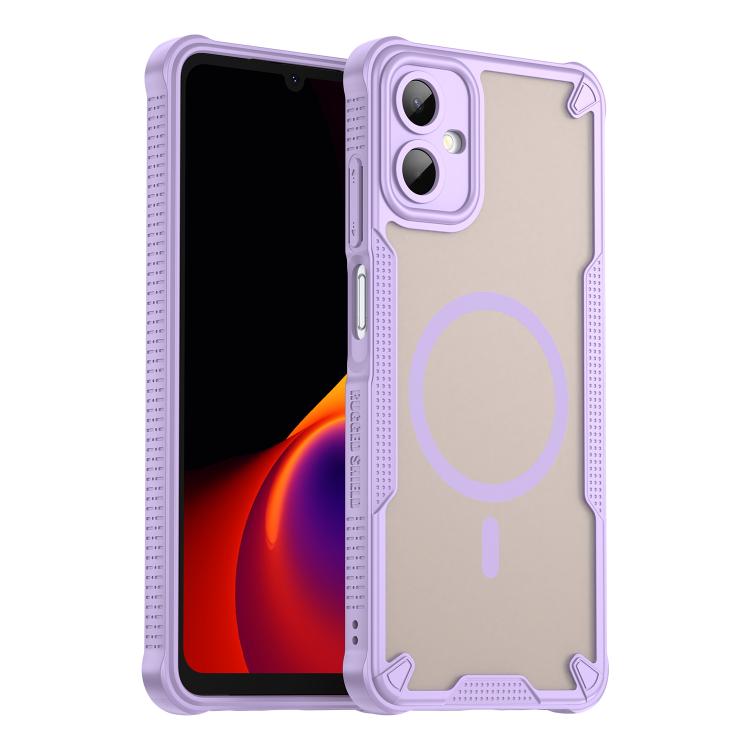 Custodia magnetica per telefono Armor Glaze MagSafe, For Samsung Galaxy A57 5G, For Samsung Galaxy A37 5G, For Samsung Galaxy A06 5G, For Samsung Galaxy A56 5G