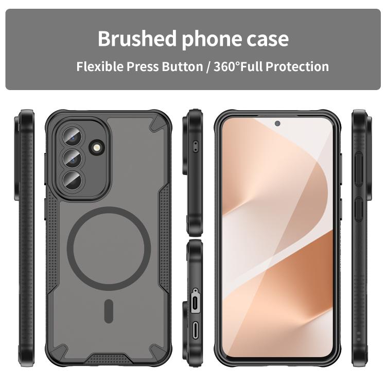 Custodia magnetica per telefono Armor Glaze MagSafe, For Samsung Galaxy A57 5G, For Samsung Galaxy A37 5G, For Samsung Galaxy A06 5G, For Samsung Galaxy A56 5G