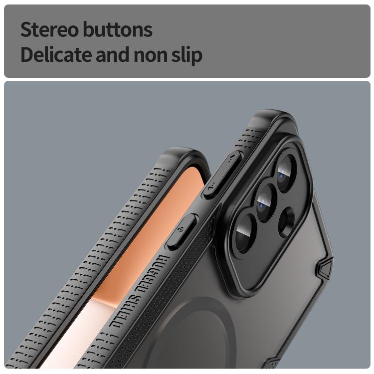Custodia magnetica per telefono Armor Glaze MagSafe, For Samsung Galaxy A57 5G, For Samsung Galaxy A37 5G, For Samsung Galaxy A06 5G, For Samsung Galaxy A56 5G