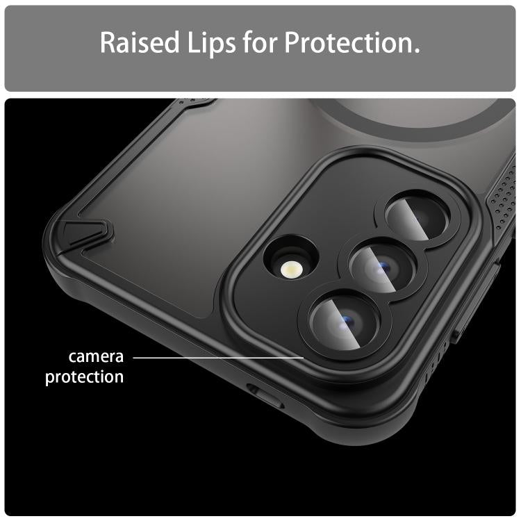Custodia magnetica per telefono Armor Glaze MagSafe, For Samsung Galaxy A57 5G, For Samsung Galaxy A37 5G, For Samsung Galaxy A06 5G, For Samsung Galaxy A56 5G