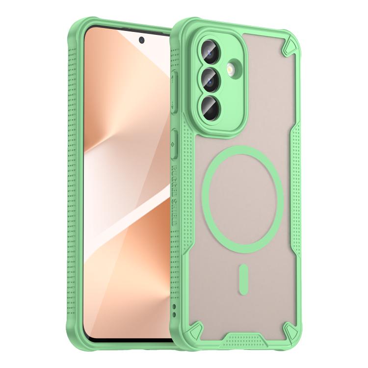 Custodia magnetica per telefono Armor Glaze MagSafe, For Samsung Galaxy A57 5G, For Samsung Galaxy A37 5G, For Samsung Galaxy A06 5G, For Samsung Galaxy A56 5G