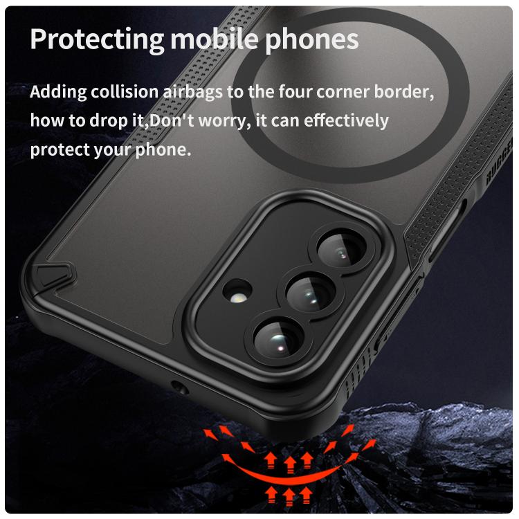 Custodia magnetica per telefono Armor Glaze MagSafe, For Galaxy A26 5G, For Samsung Galaxy A16 4G, For Samsung Galaxy A16 5G