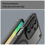 Custodia magnetica per telefono Armor Glaze MagSafe, For Galaxy A26 5G, For Samsung Galaxy A16 4G, For Samsung Galaxy A16 5G