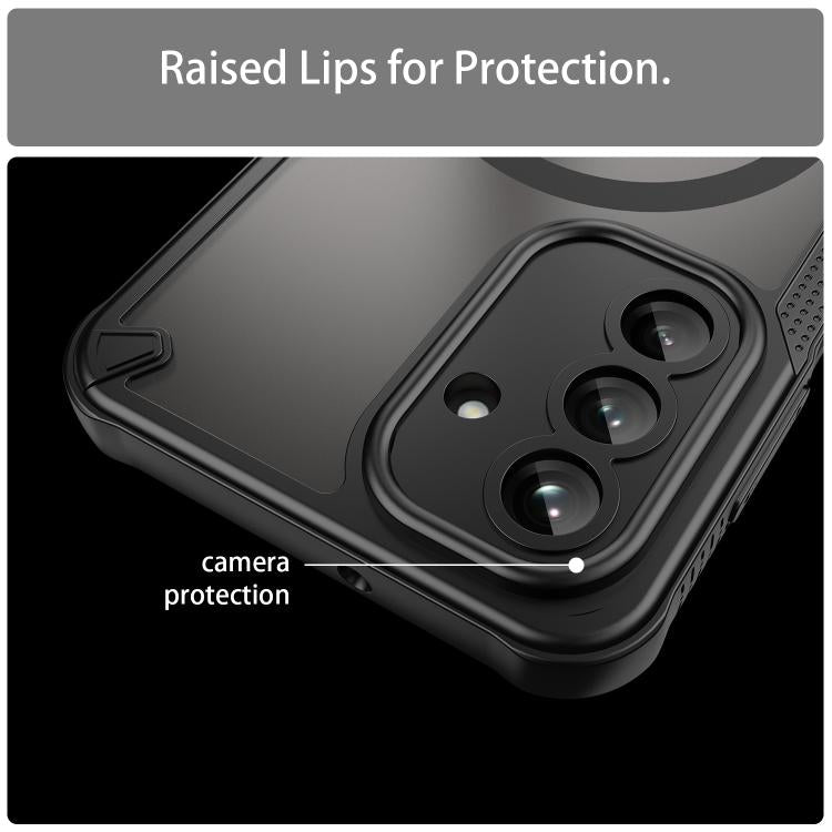 Custodia magnetica per telefono Armor Glaze MagSafe, For Galaxy A26 5G, For Samsung Galaxy A16 4G, For Samsung Galaxy A16 5G