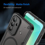 Custodia magnetica per telefono Armor Glaze MagSafe, For Galaxy A26 5G, For Samsung Galaxy A16 4G, For Samsung Galaxy A16 5G