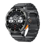 Smartwatch AK77 con chiamate Bluetooth, supporto per il monitoraggio dell'ossigeno nel sangue, della pressione sanguigna, della frequenza cardiaca e della salute durante l'attività sportiva.
