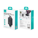 Caricabatterie rapido USAMS 30W con cavo USB-C retrattile