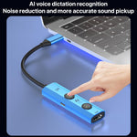 Hub USB-C 7 in 1 YCE V297 con uscita 4K compatibile Type-C