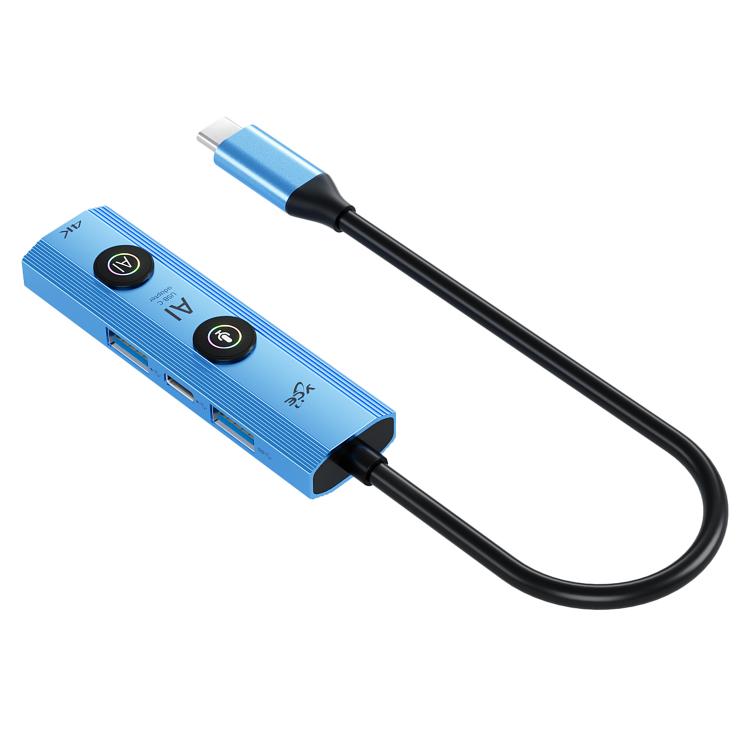 Hub USB-C 7 in 1 YCE V297A con uscita video 8K