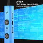 Hub USB-C 7 in 1 YCE V297A con uscita video 8K