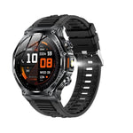 Smartwatch AK82 con Bluetooth, supporto per il monitoraggio dell'ossigeno nel sangue, della pressione sanguigna, della frequenza cardiaca e per il fitness tracker sportivo.