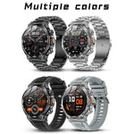 Smartwatch AK82 con Bluetooth, supporto per il monitoraggio dell'ossigeno nel sangue, della pressione sanguigna, della frequenza cardiaca e per il fitness tracker sportivo.