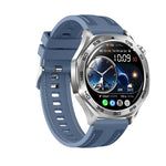 Smartwatch AK83 con chiamate Bluetooth, supporto per il monitoraggio della pressione sanguigna, della frequenza cardiaca e della salute durante l'attività sportiva.