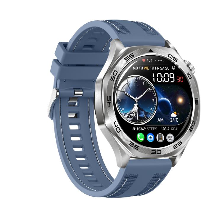 Smartwatch AK83 con chiamate Bluetooth, supporto per il monitoraggio della pressione sanguigna, della frequenza cardiaca e della salute durante l'attività sportiva.