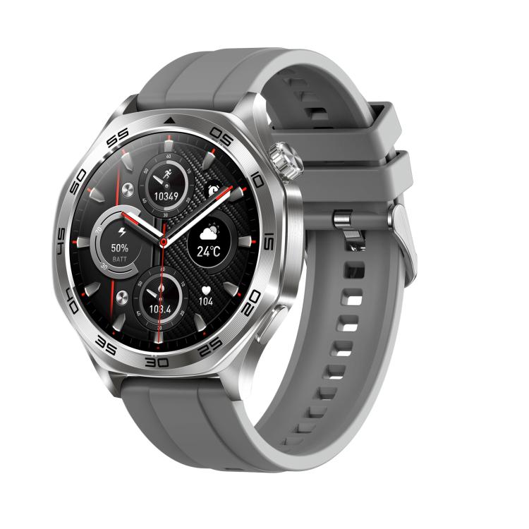 Smartwatch AK83 con chiamate Bluetooth, supporto per il monitoraggio della pressione sanguigna, della frequenza cardiaca e della salute durante l'attività sportiva.