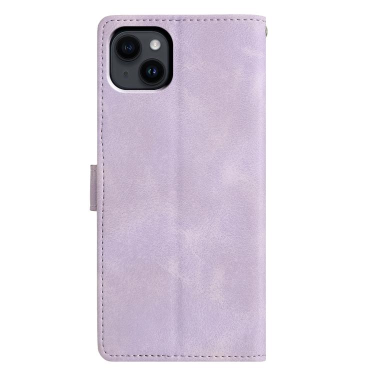 Custodia per telefono in pelle con triangoli in rilievo, For iPhone 14, For iPhone 14 Pro, For iPhone 14 Pro Max, For iPhone 7 / 8 / SE 2022