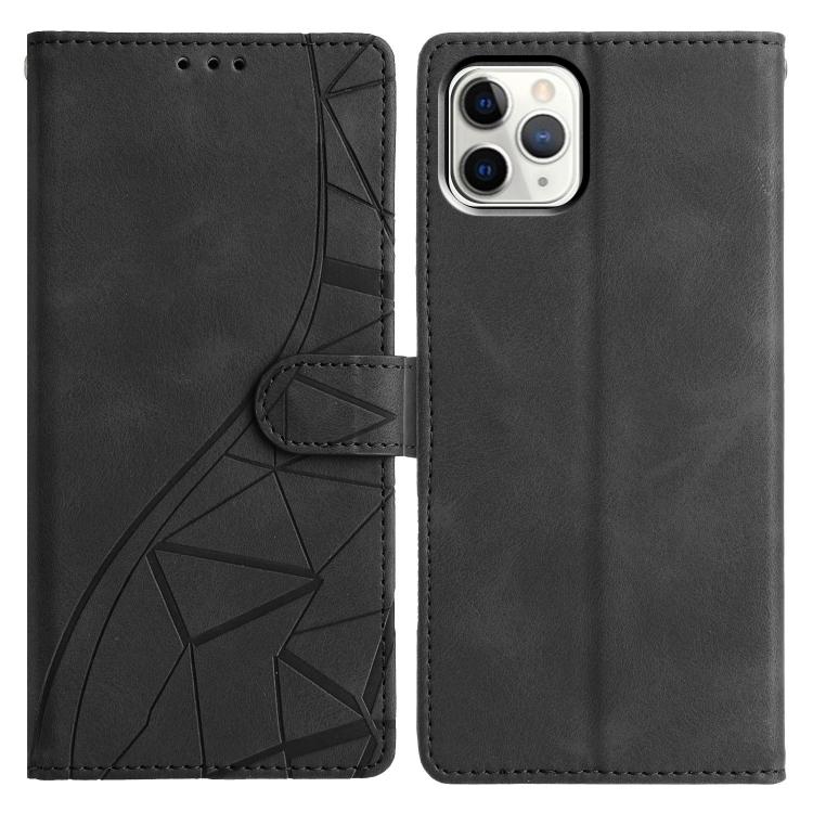 Custodia per telefono in pelle con triangoli in rilievo, For iPhone 12 Pro Max, For iPhone 11 Pro Max, For iPhone 11, For iPhone 11 Pro