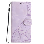 Custodia per telefono in pelle con triangoli in rilievo, For iPhone 18 Pro, For iPhone 18 Pro Max, For iPhone 17 Pro Max, For iPhone 17 Pro
