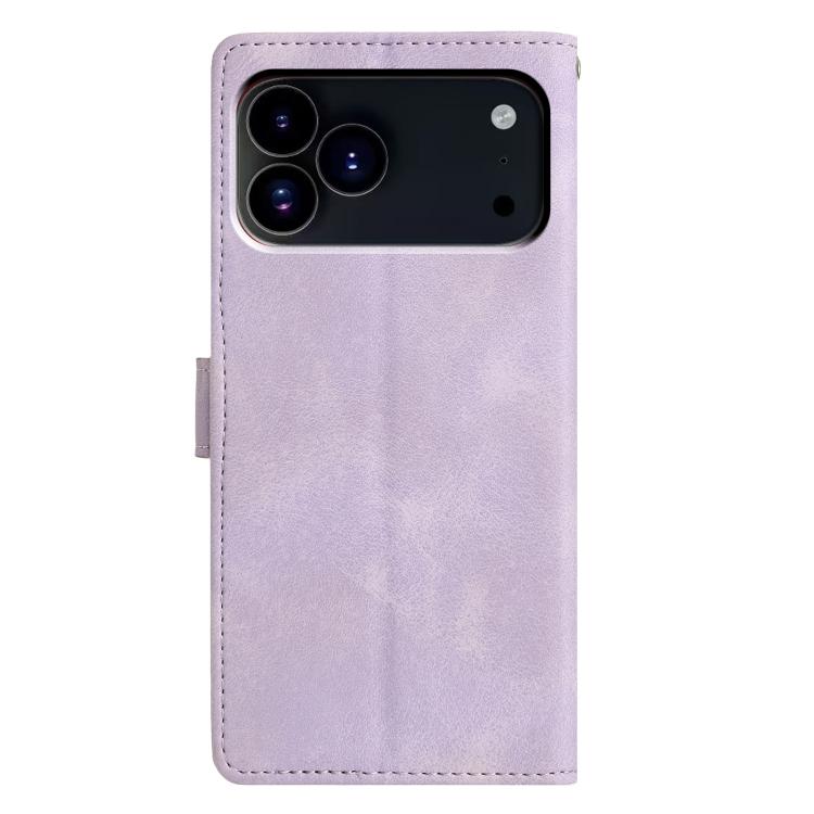 Custodia per telefono in pelle con triangoli in rilievo, For iPhone 18 Pro, For iPhone 18 Pro Max, For iPhone 17 Pro Max, For iPhone 17 Pro