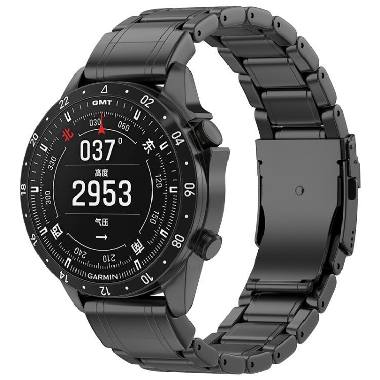 Cinturino per orologio con fibbia di sicurezza in titanio puro, For Gamin 26mm, For Gamin 22mm