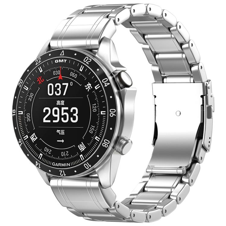 Cinturino per orologio con fibbia di sicurezza in titanio puro, For Gamin 26mm, For Gamin 22mm