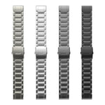 Cinturino per orologio con fibbia di sicurezza in titanio puro, For Gamin 26mm, For Gamin 22mm