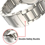 Cinturino per orologio con fibbia di sicurezza in titanio puro, For Gamin 26mm, For Gamin 22mm