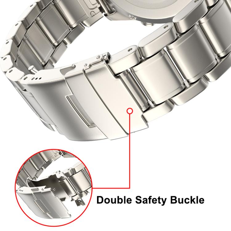 Cinturino per orologio con fibbia di sicurezza in titanio puro, For Gamin 26mm, For Gamin 22mm