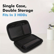 Mobile Hard Drive Data Cable Storage Bag Portable EVA Storage Box, EVA Storage Box