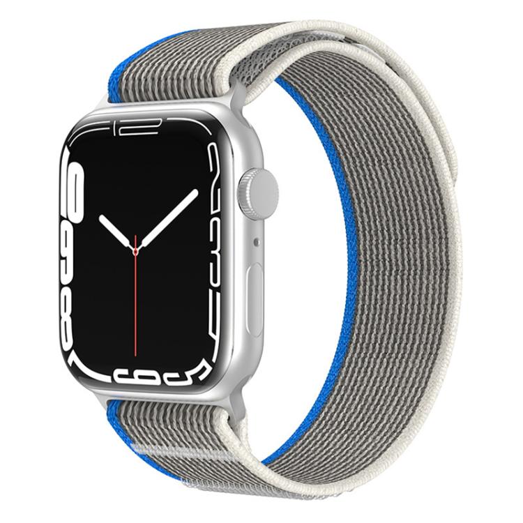 Cinturino per orologio xDfind in nylon a doppia sezione con passante, For Apple Watch 46mm / 49mm / 45mm / 44mm, For Apple Watch 42mm / 41mm / 40mm / 38mm