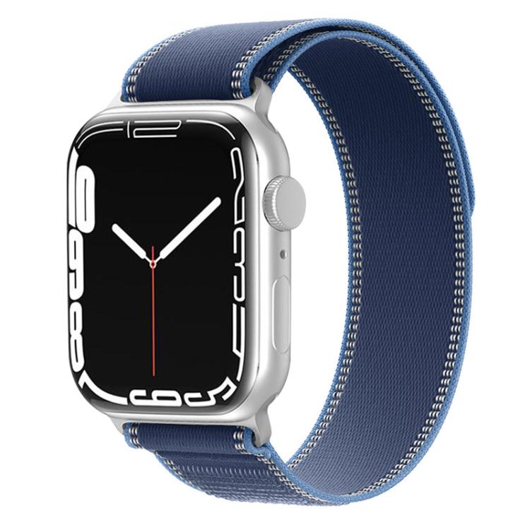 Cinturino per orologio xDfind in nylon a doppia sezione con passante, For Apple Watch 46mm / 49mm / 45mm / 44mm, For Apple Watch 42mm / 41mm / 40mm / 38mm