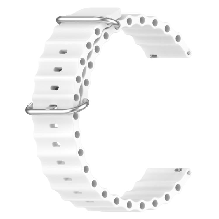 Cinturino per orologio xDfind Ocean Style in silicone tinta unita, 20mm, 22mm