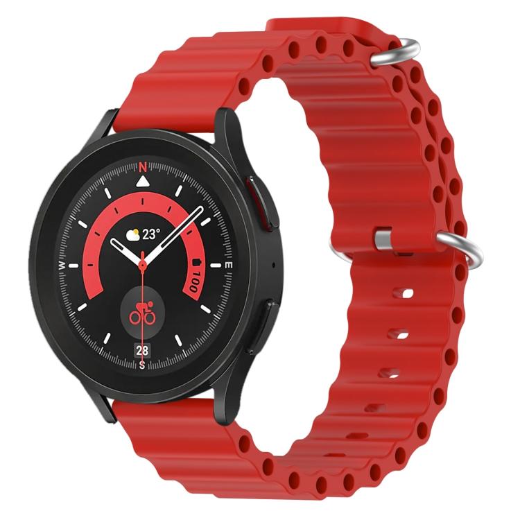 Cinturino per orologio xDfind Ocean Style in silicone tinta unita, 20mm, 22mm