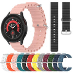 Cinturino per orologio xDfind Ocean Style in silicone tinta unita, 20mm, 22mm