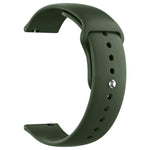 Cinturino per orologio xDfind in silicone tinta unita, 20mm, 22mm