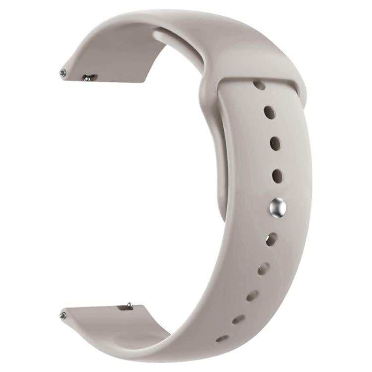 Cinturino per orologio xDfind in silicone tinta unita, 20mm, 22mm