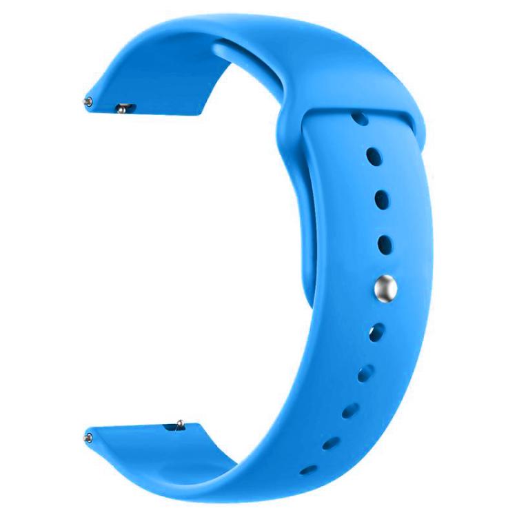 Cinturino per orologio xDfind in silicone tinta unita, 20mm, 22mm