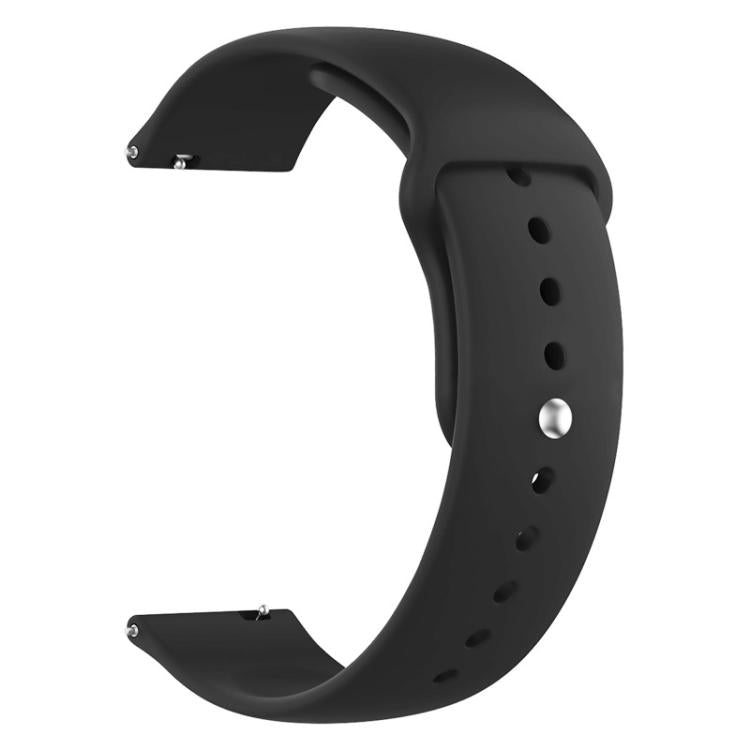 Cinturino per orologio xDfind in silicone tinta unita, 20mm, 22mm