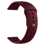 Cinturino per orologio xDfind in silicone tinta unita, 20mm, 22mm