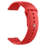 Cinturino per orologio xDfind in silicone tinta unita, 20mm, 22mm