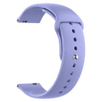 Cinturino per orologio xDfind in silicone tinta unita, 20mm, 22mm