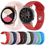 Cinturino per orologio xDfind in silicone tinta unita, 20mm, 22mm