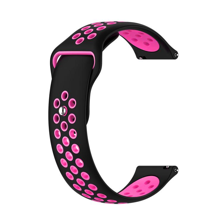 Cinturino per orologio in silicone bicolore 20mm 22mm